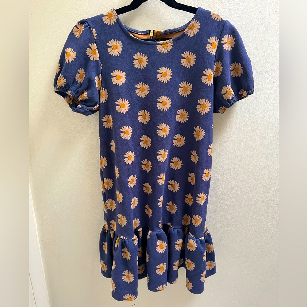 Suede Daisy Dress